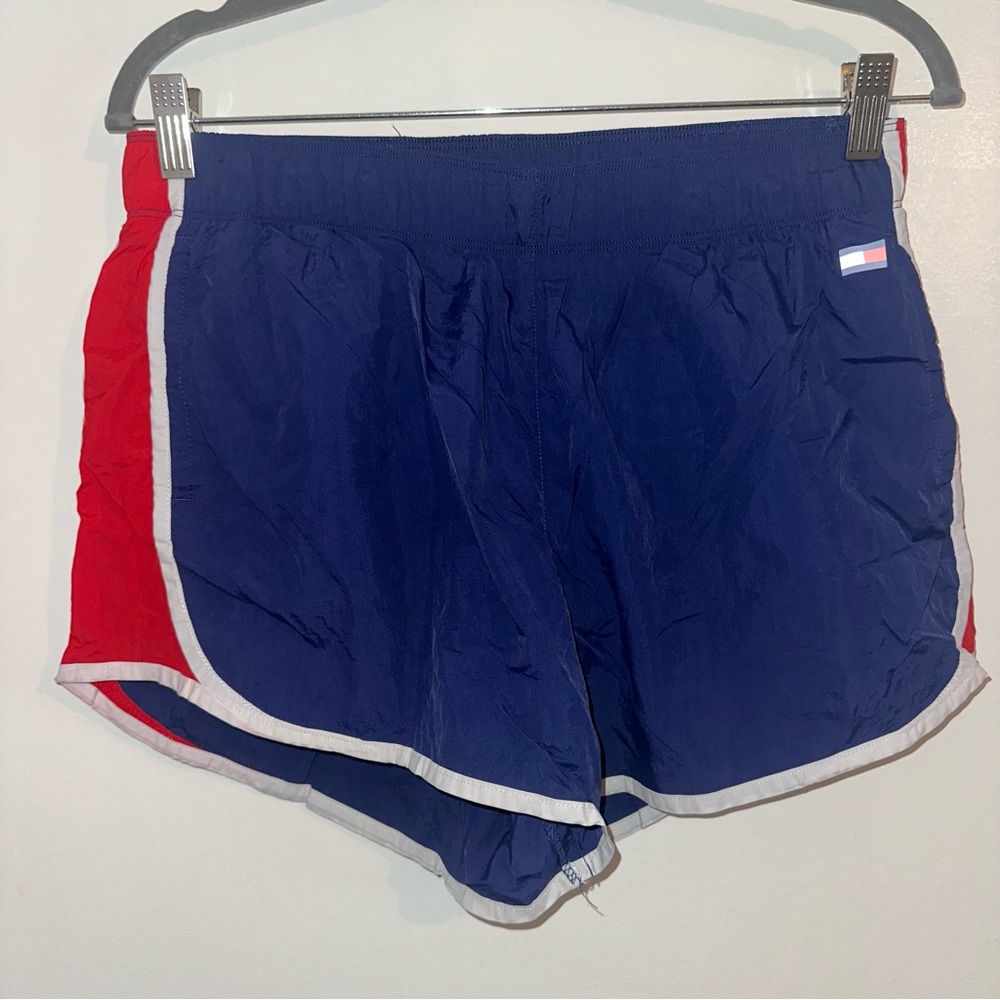 Tommy Hilfiger Blue white and Red swim shorts size medium